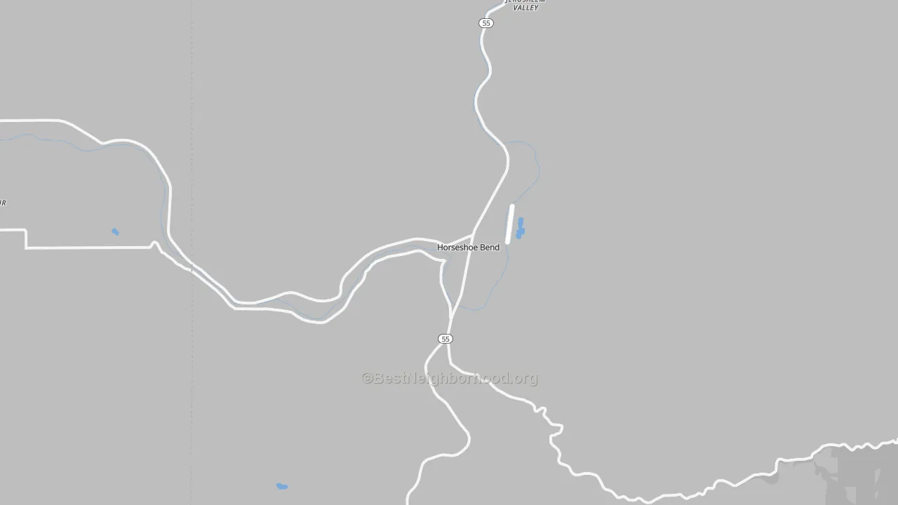 Transit Grade map of 83629, ID