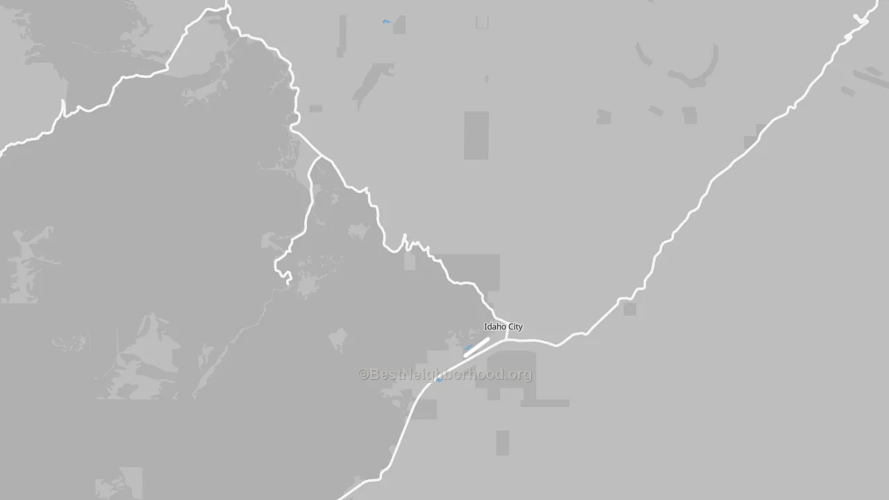 Transit Grade map of 83631, ID
