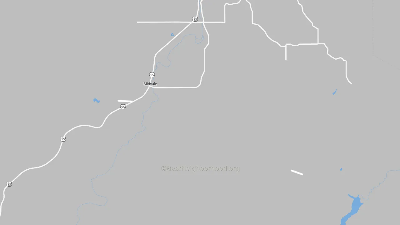 Transit Grade map of 83645, ID