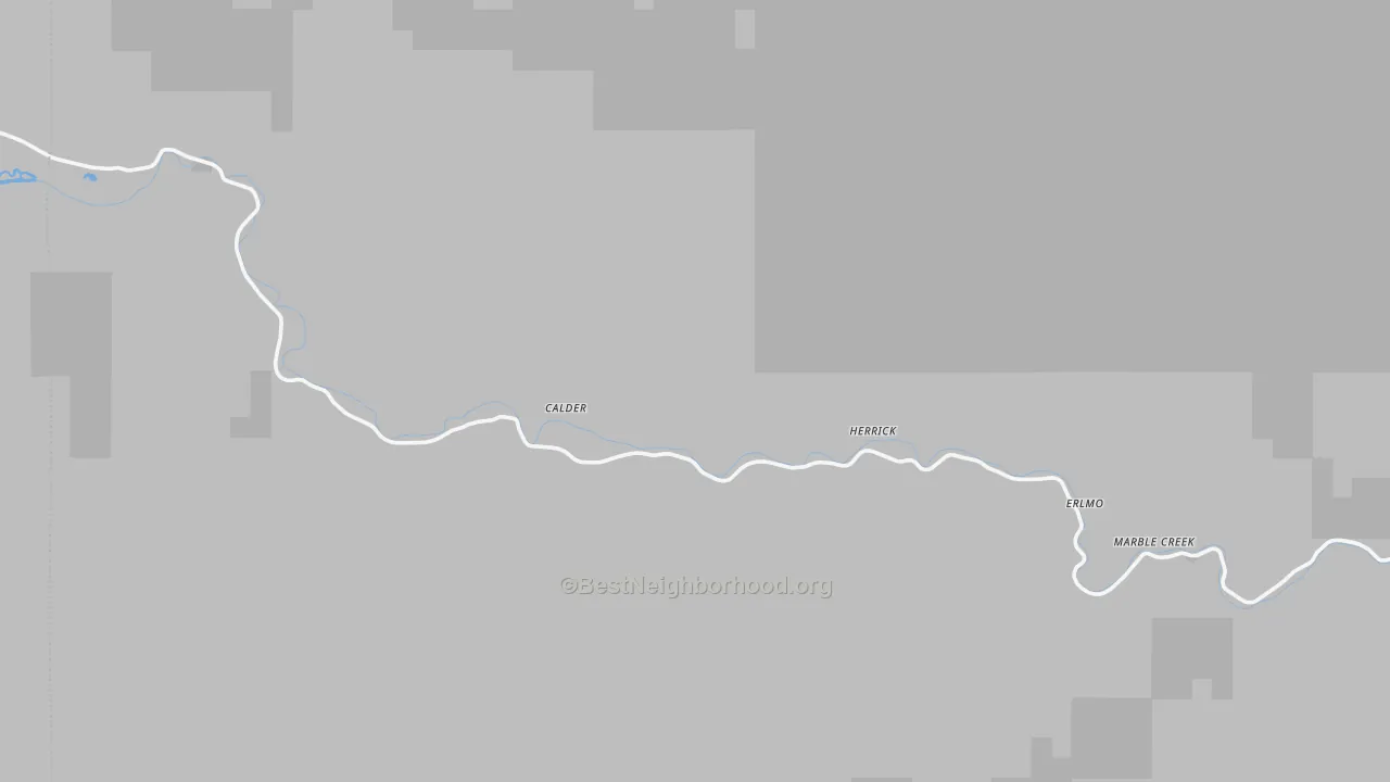 Transit Grade map of 83808, ID