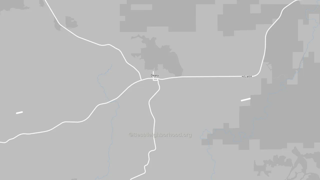 Transit Grade map of 83823, ID