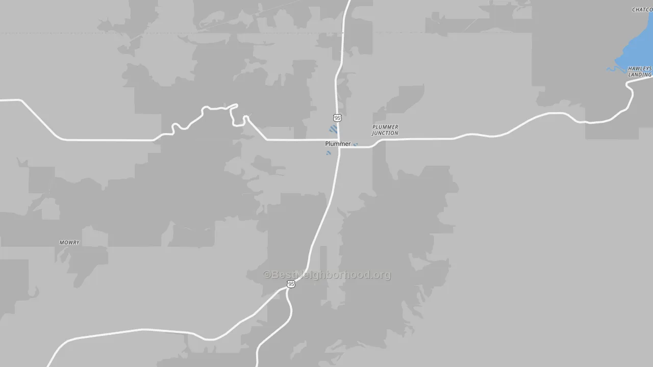 Transit Grade map of 83851, ID