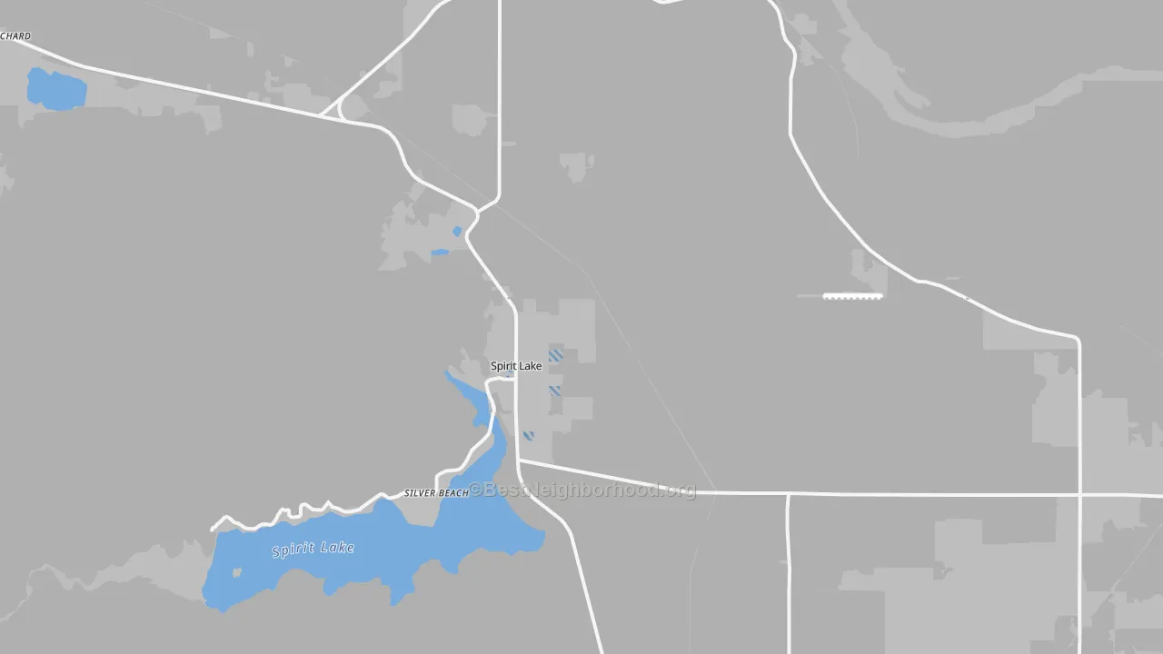 Transit Grade map of 83869, ID