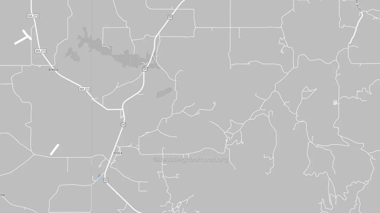 Transit Grade map of 83872, ID