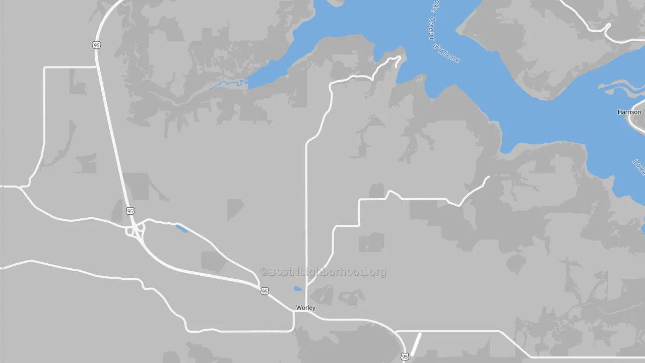 Transit Grade map of 83876, ID