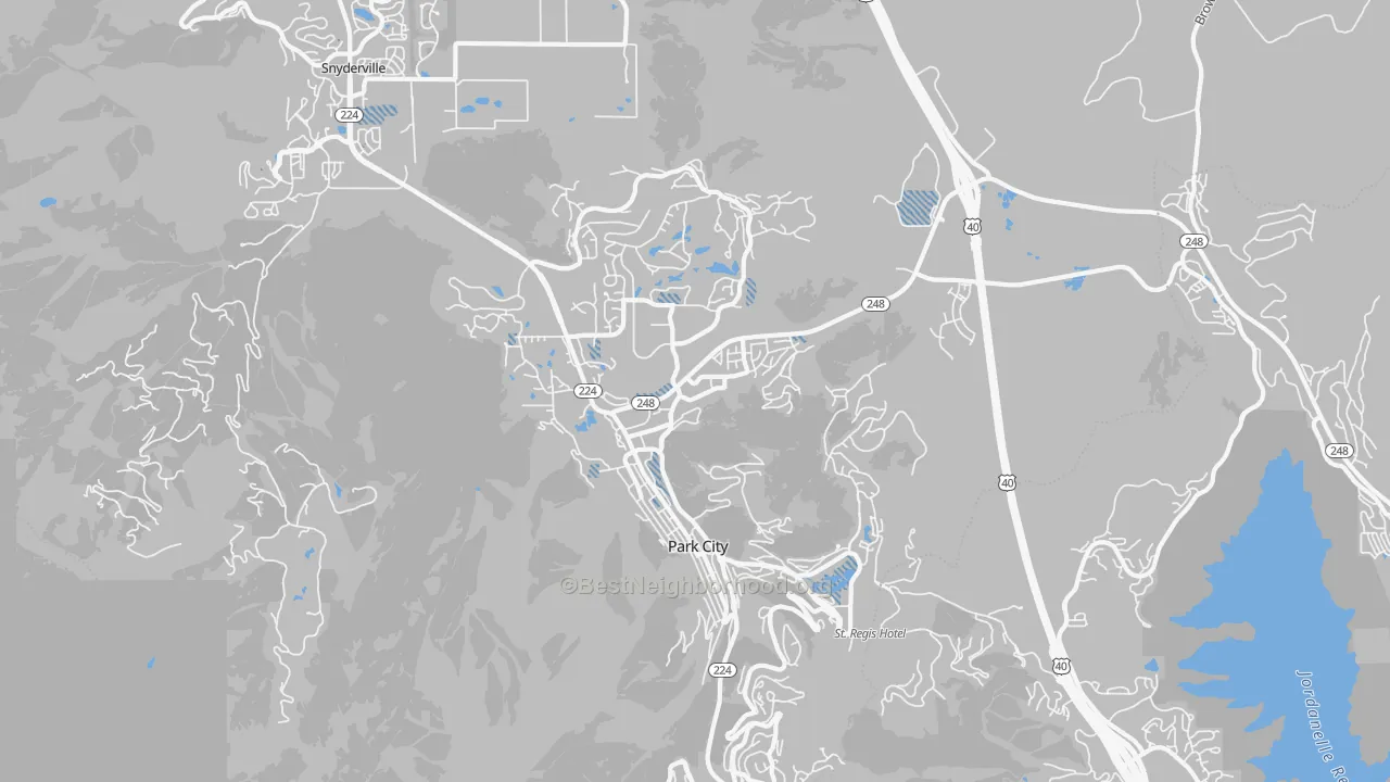 Transit Grade map of 84060, UT