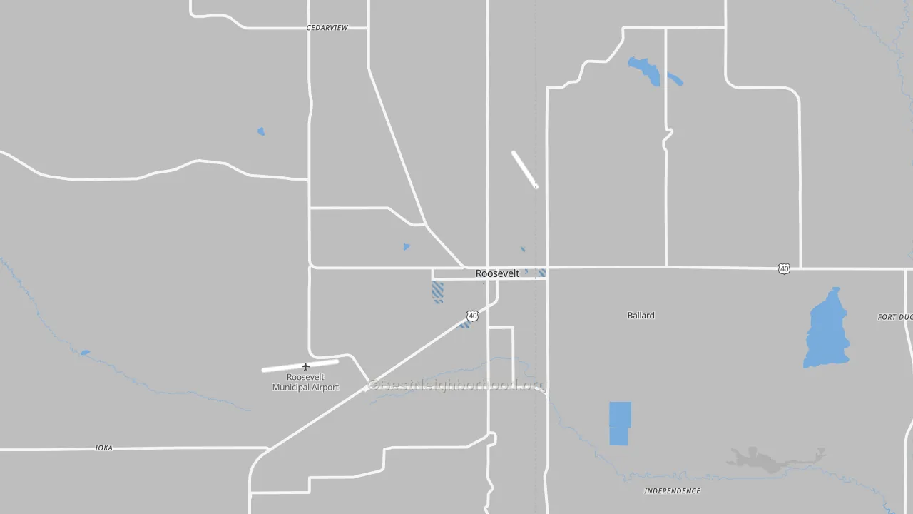Transit Grade map of 84066, UT