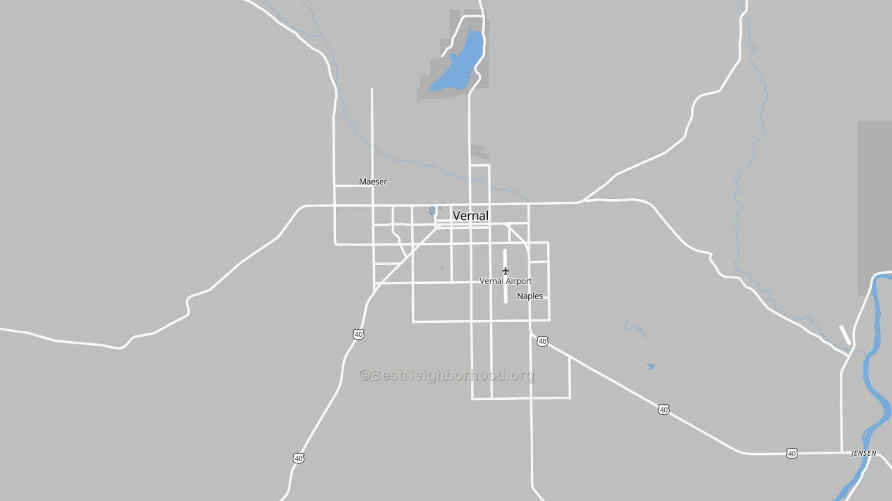 Transit Grade map of 84078, UT