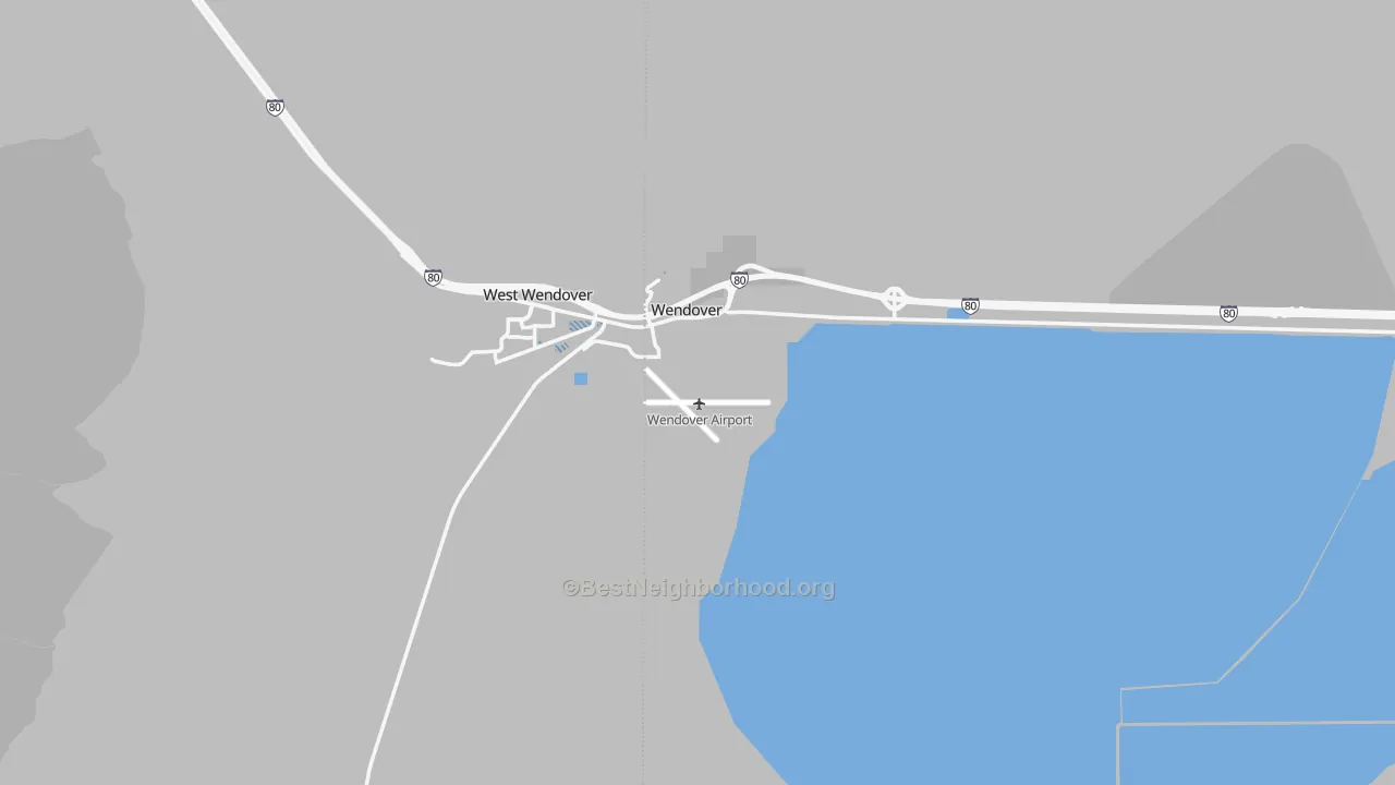 Transit Grade map of 84083, UT