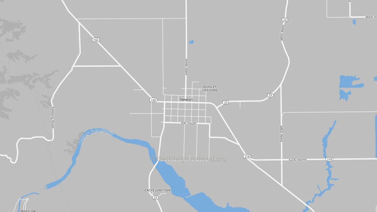 Transit Grade map of 84327, UT
