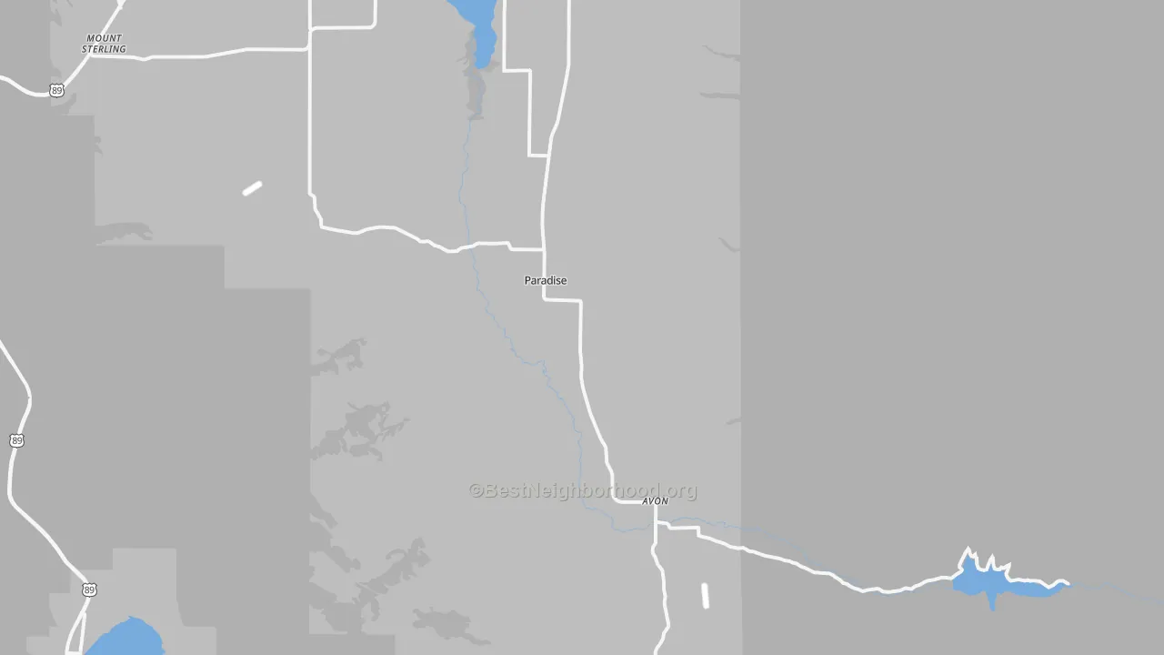 Transit Grade map of 84328, UT