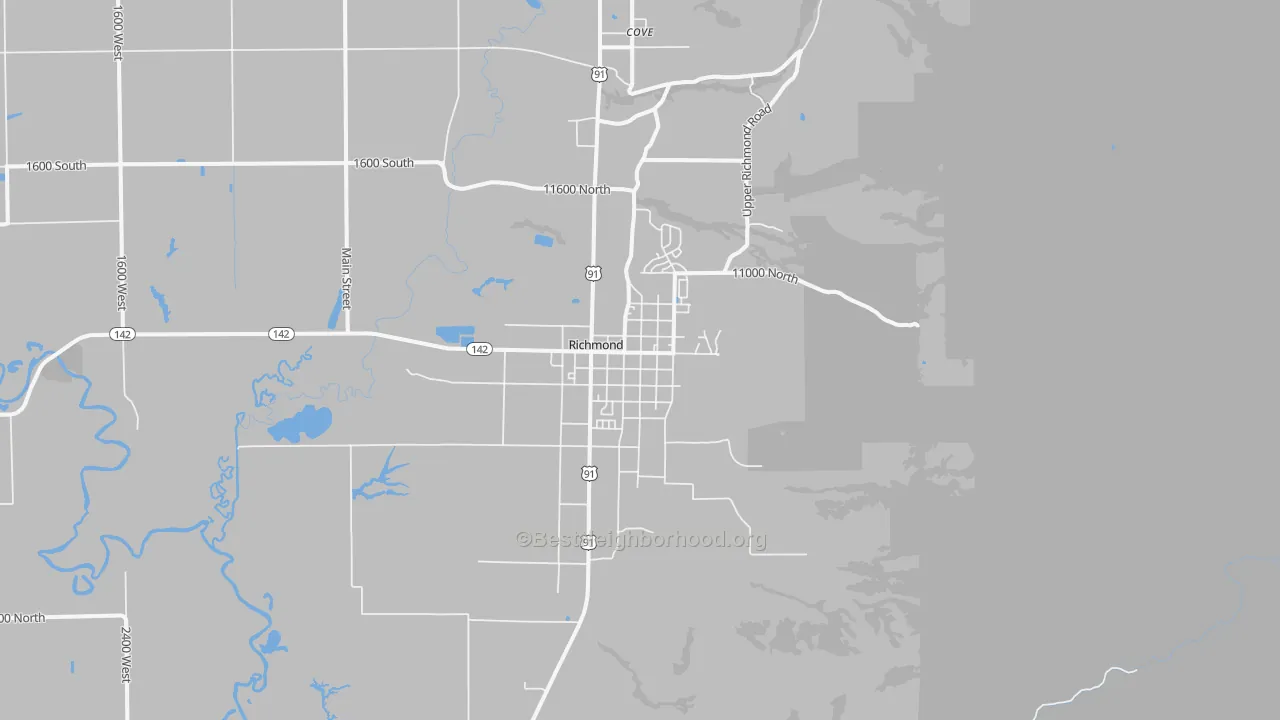 Transit Grade map of 84333, UT