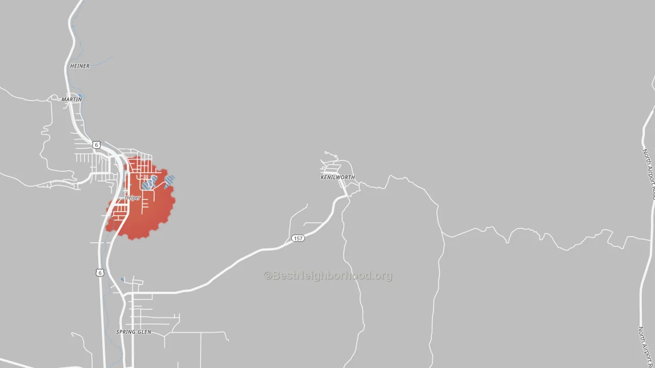 Transit Grade map of 84529, UT