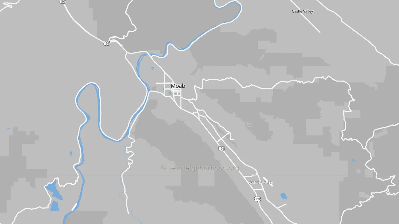 Transit Grade map of 84532, UT