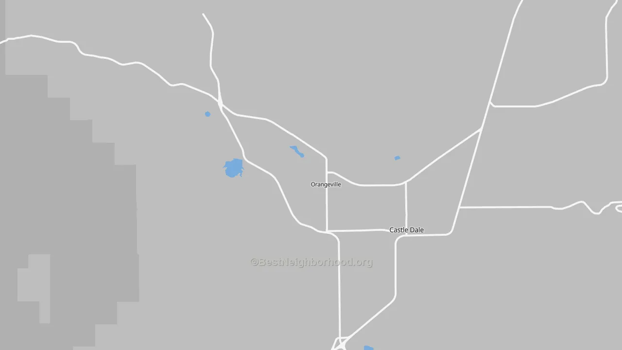 Transit Grade map of 84537, UT
