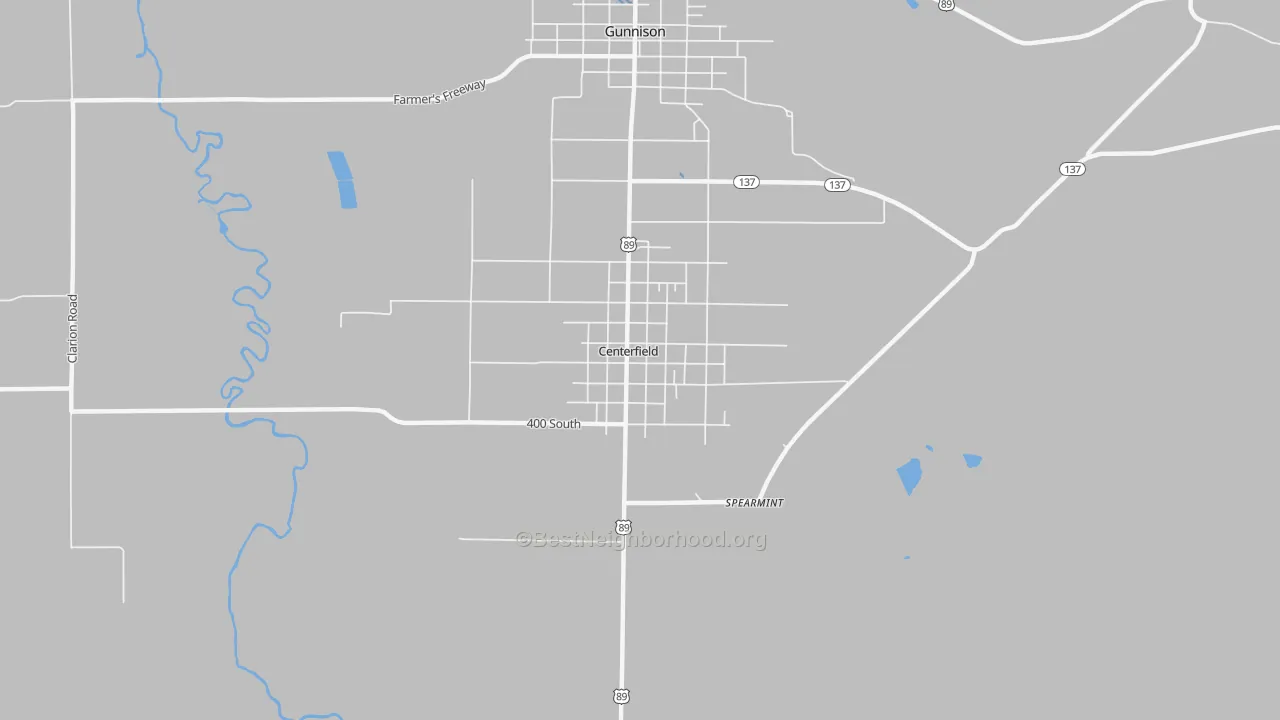 Transit Grade map of 84622, UT