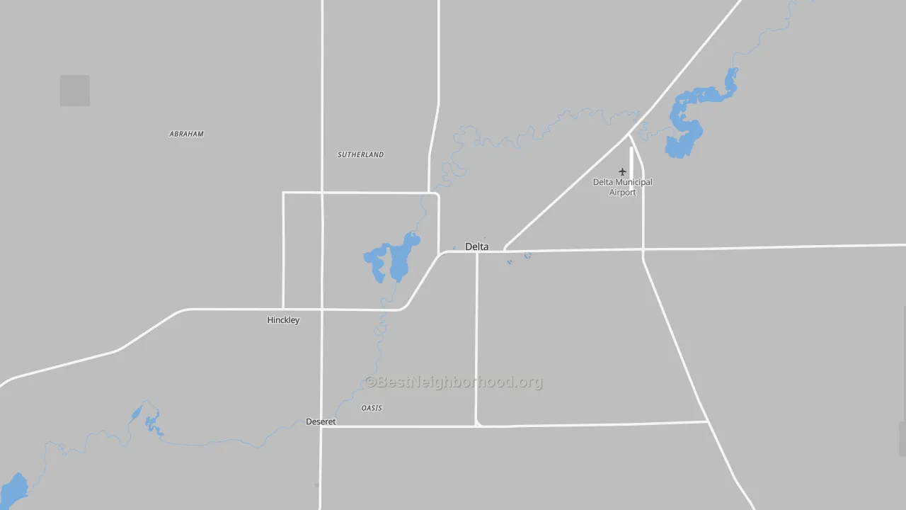 Transit Grade map of 84624, UT