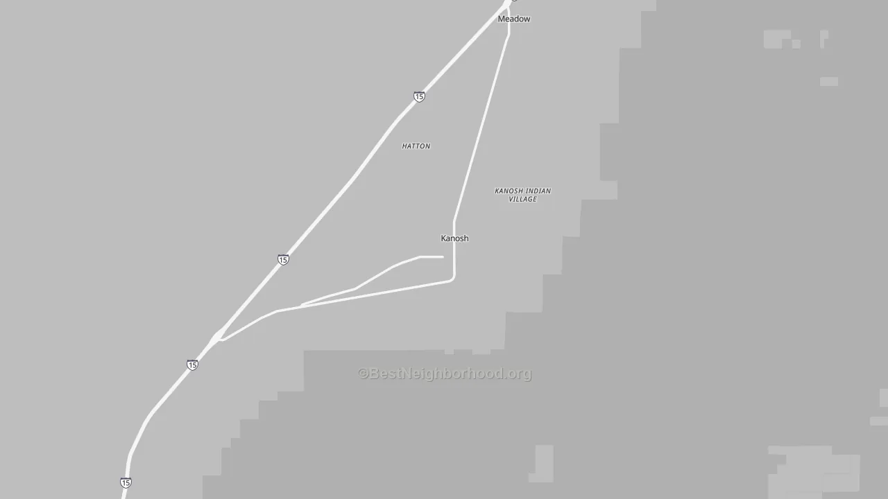 Transit Grade map of 84637, UT