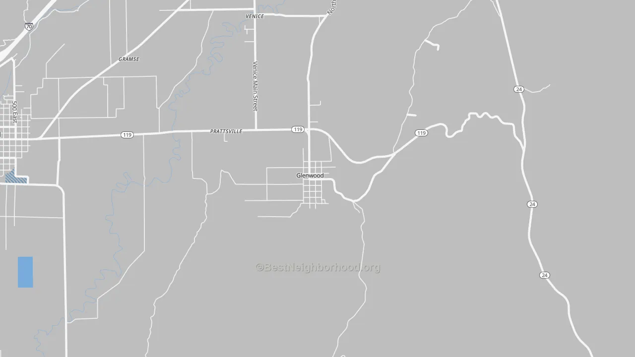Transit Grade map of 84730, UT