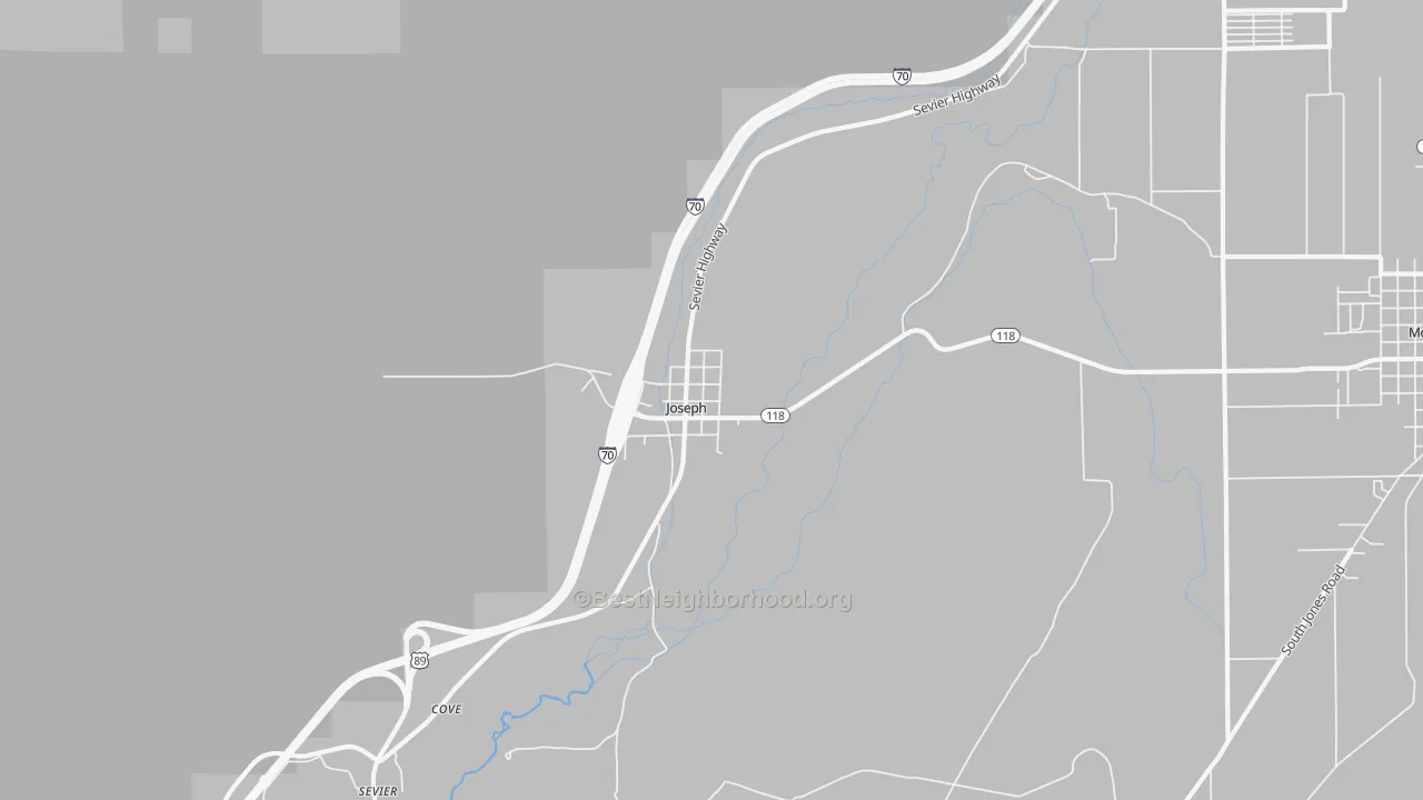 Transit Grade map of 84739, UT