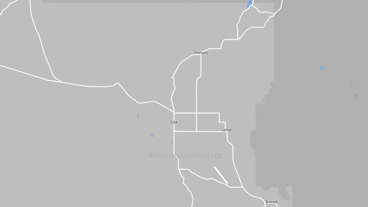 Transit Grade map of 84747, UT