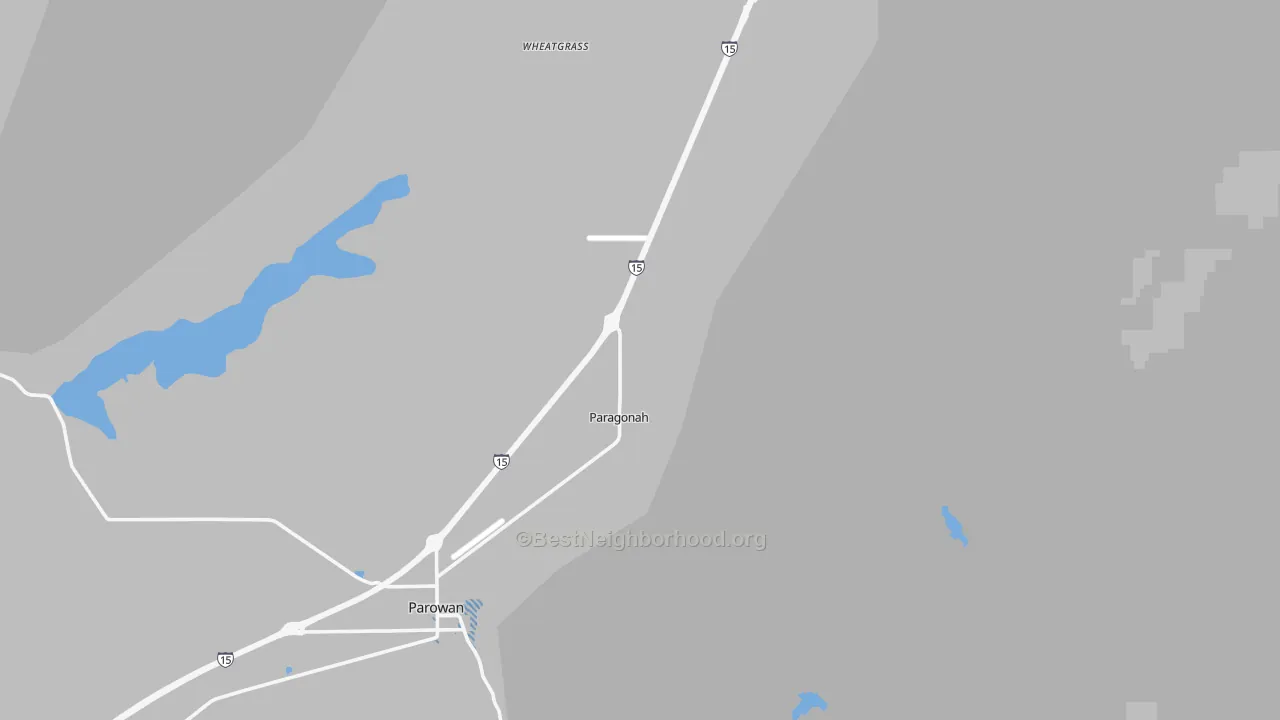 Transit Grade map of 84760, UT