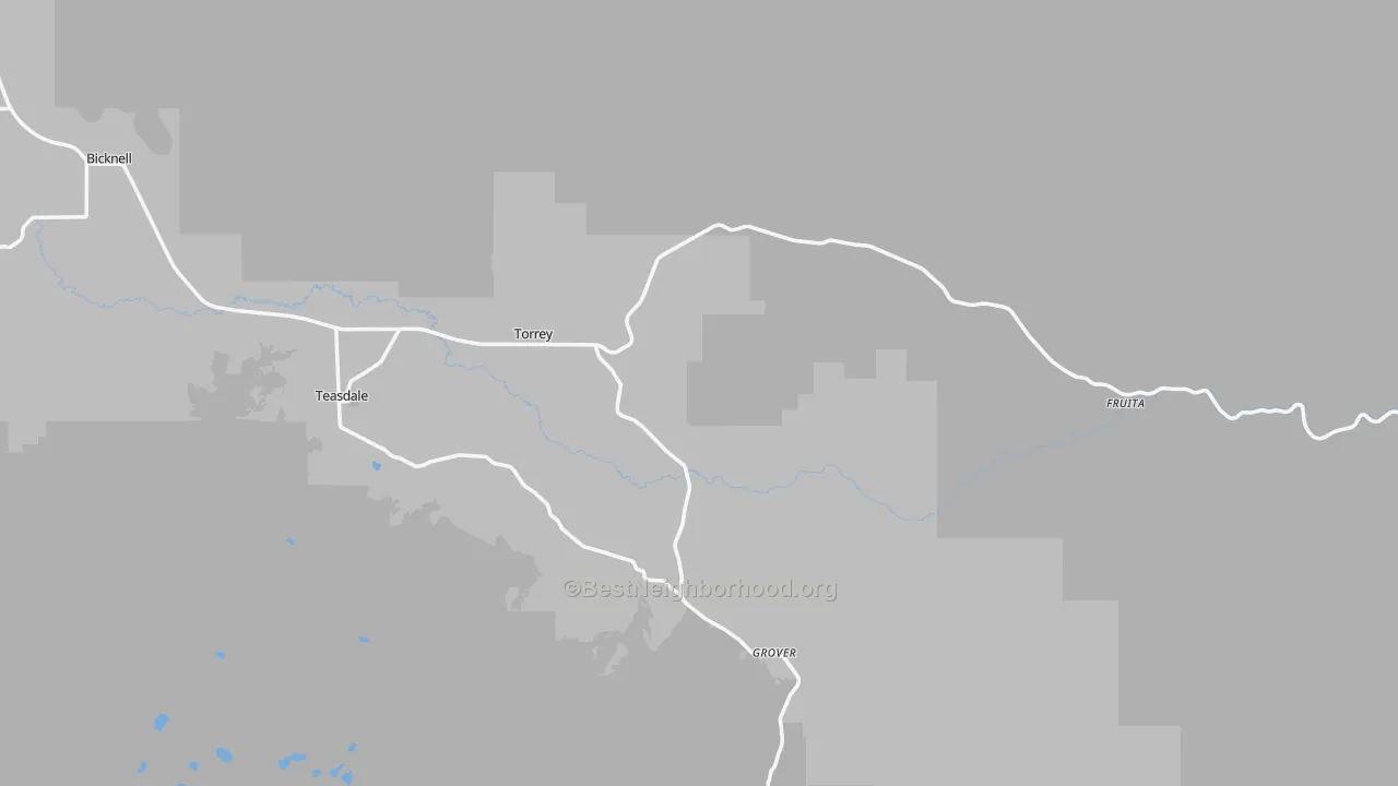 Transit Grade map of 84775, UT
