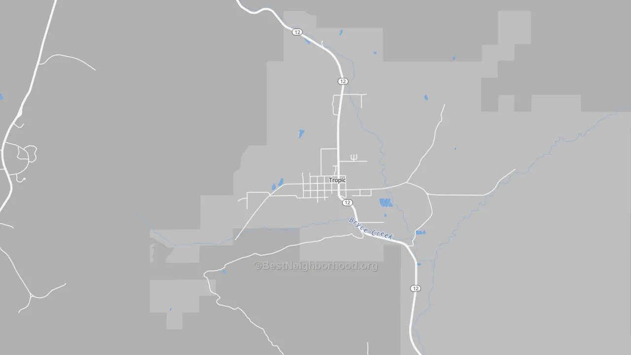 Transit Grade map of 84776, UT