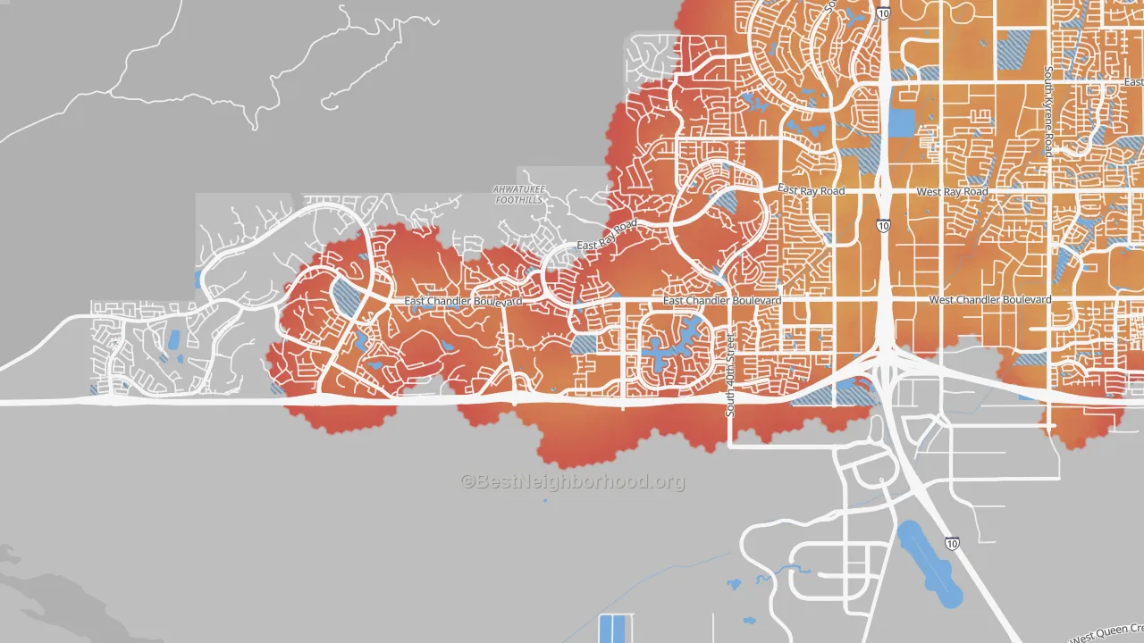 Transit Grade map of 85048, AZ