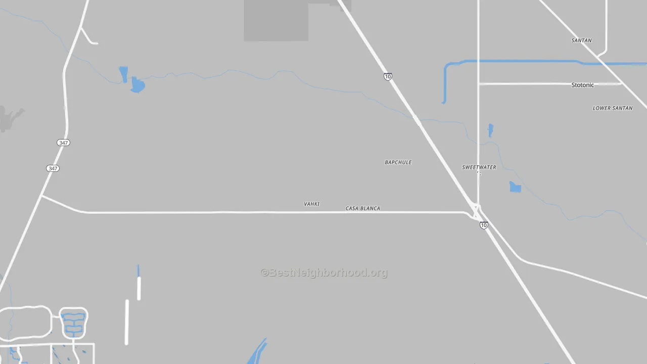 Transit Grade map of 85121, AZ