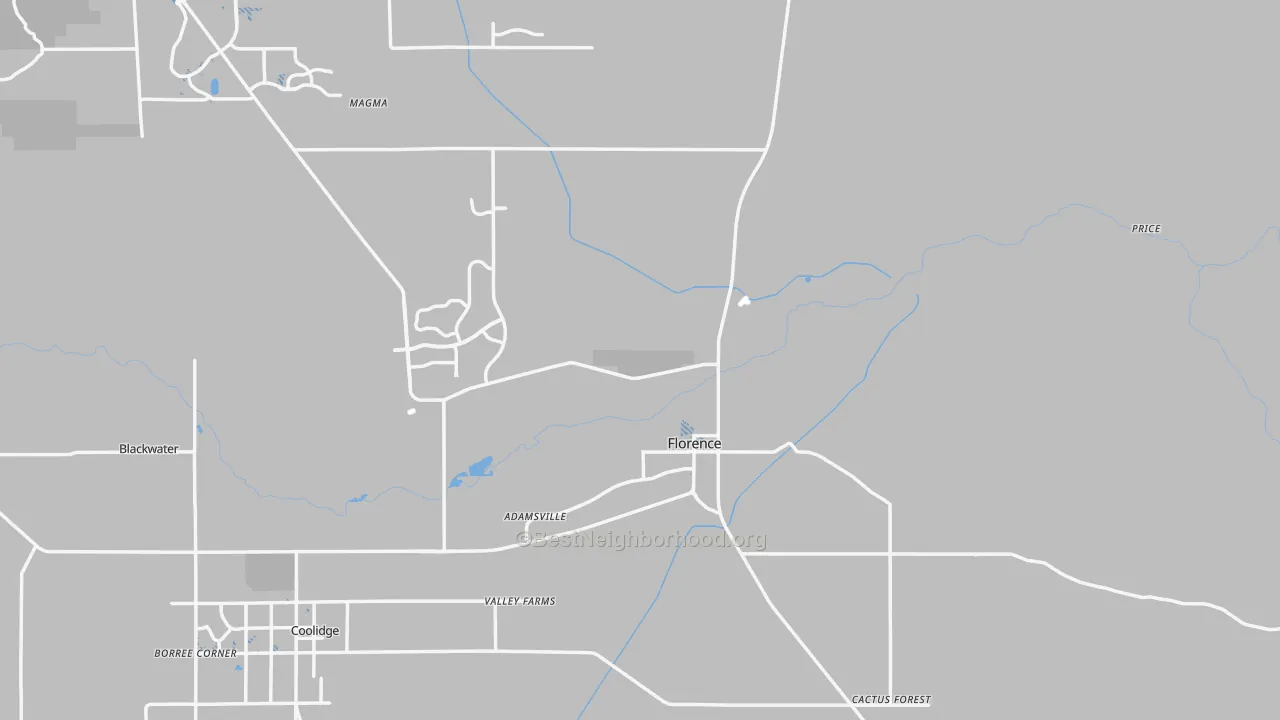 Transit Grade map of 85132, AZ