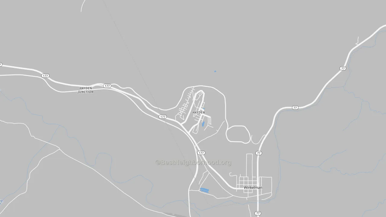 Transit Grade map of 85135, AZ