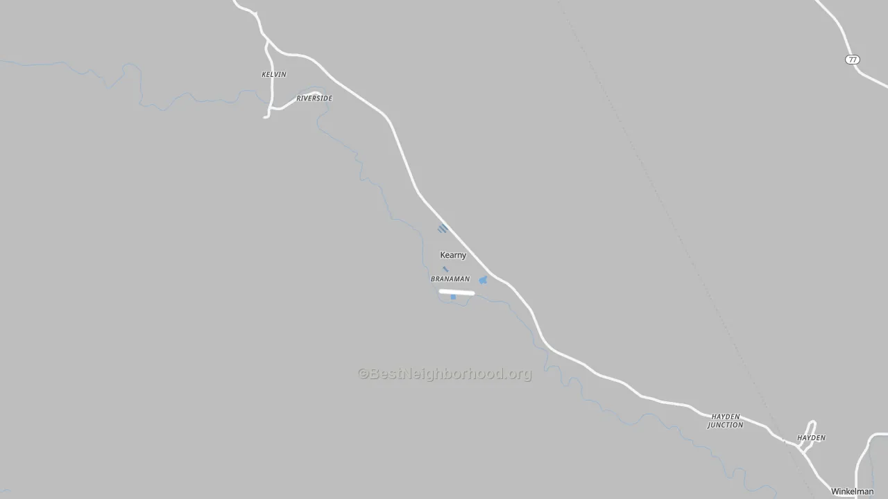 Transit Grade map of 85137, AZ