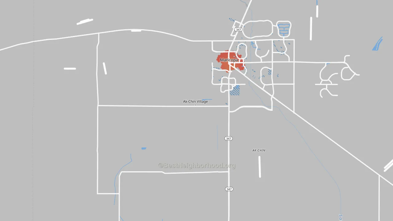 Transit Grade map of 85139, AZ