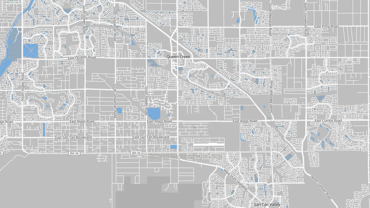 Transit Grade map of 85142, AZ