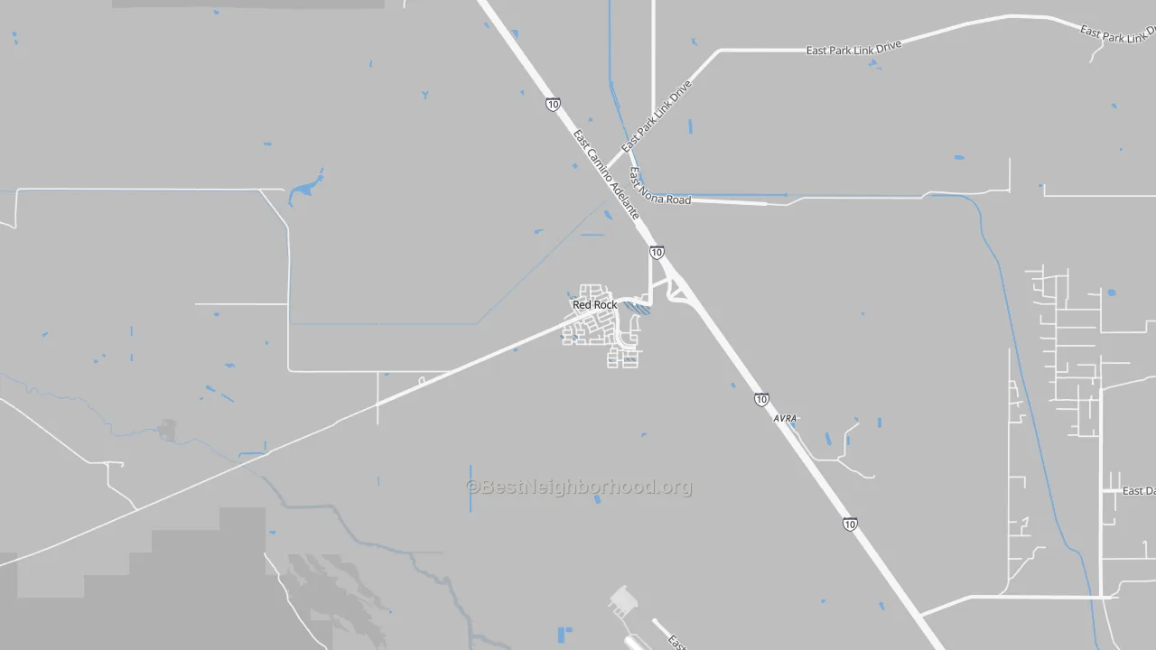 Transit Grade map of 85145, AZ