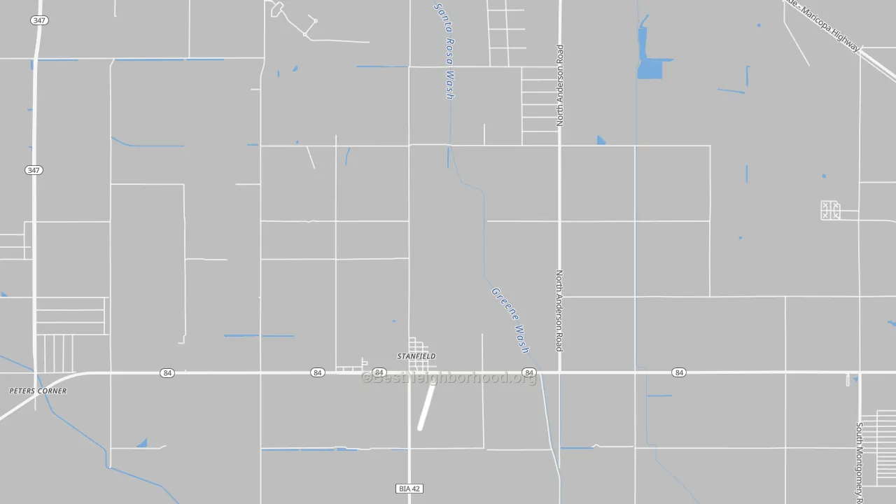 Transit Grade map of 85172, AZ