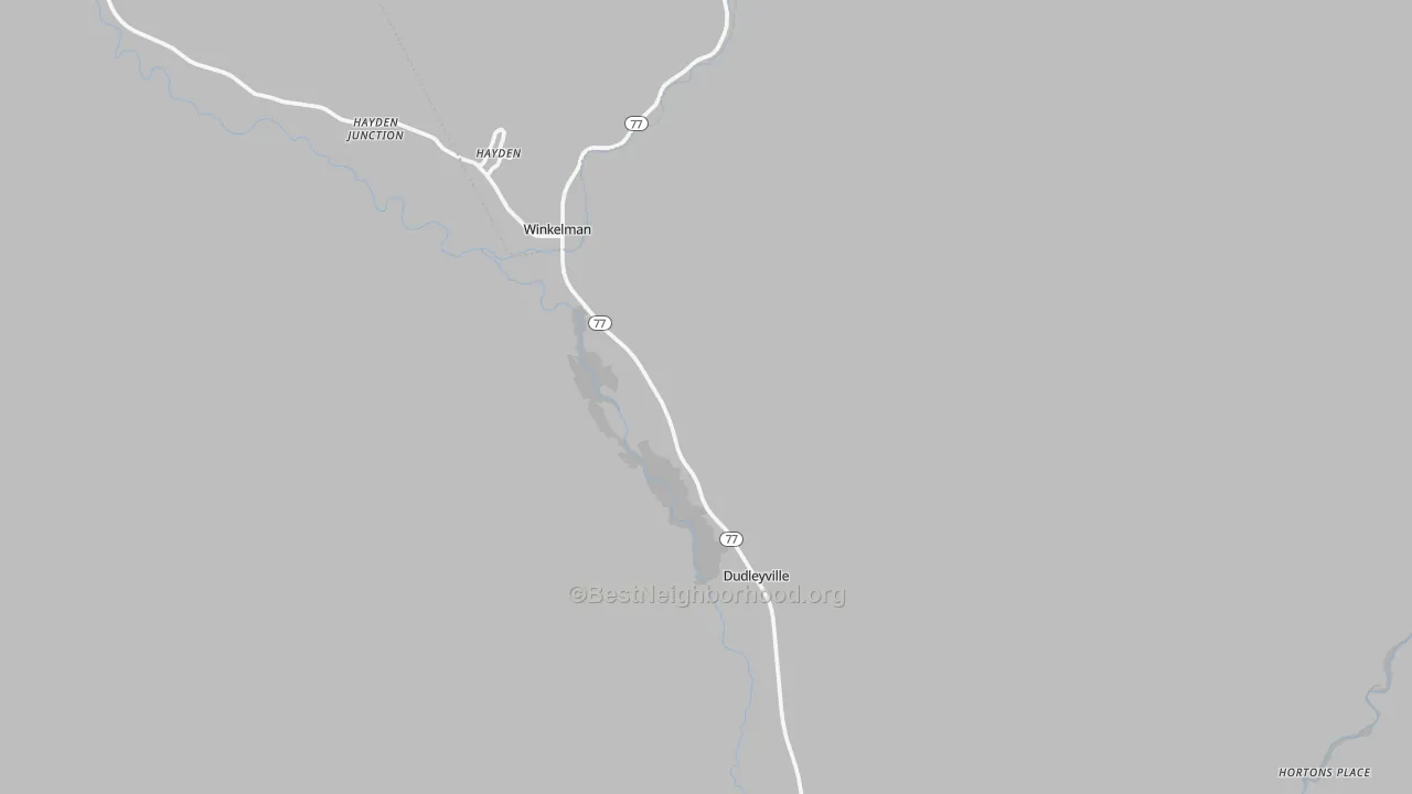 Transit Grade map of 85192, AZ