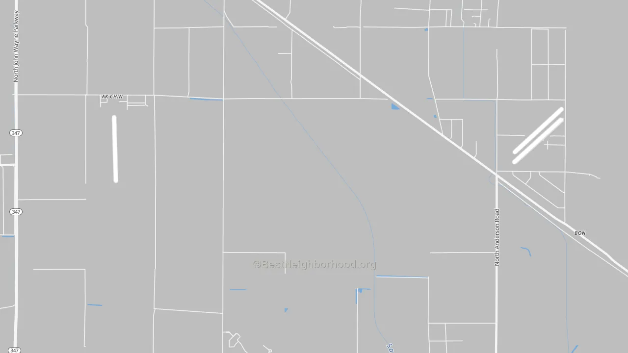 Transit Grade map of 85239, AZ