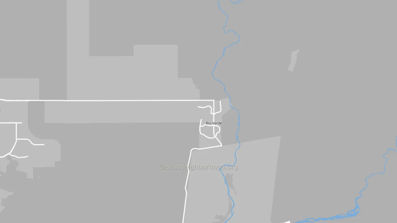 Transit Grade map of 85263, AZ