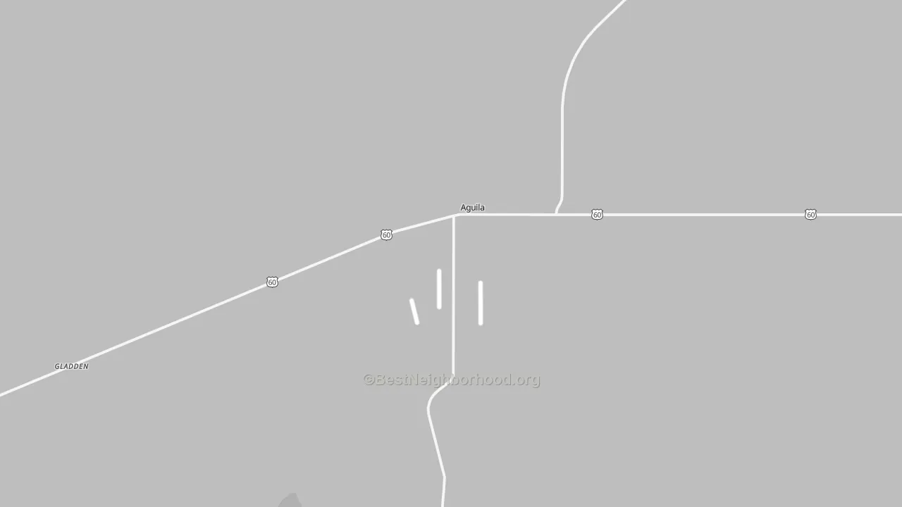 Transit Grade map of 85320, AZ