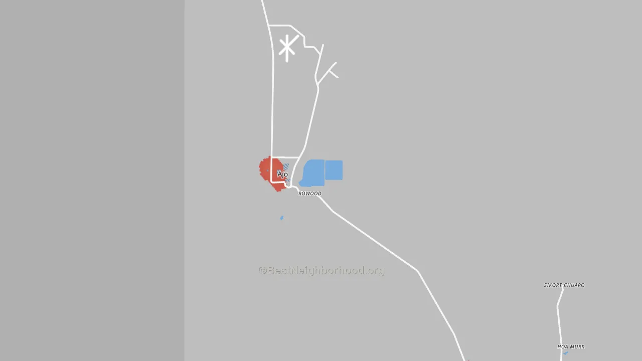 Transit Grade map of 85321, AZ