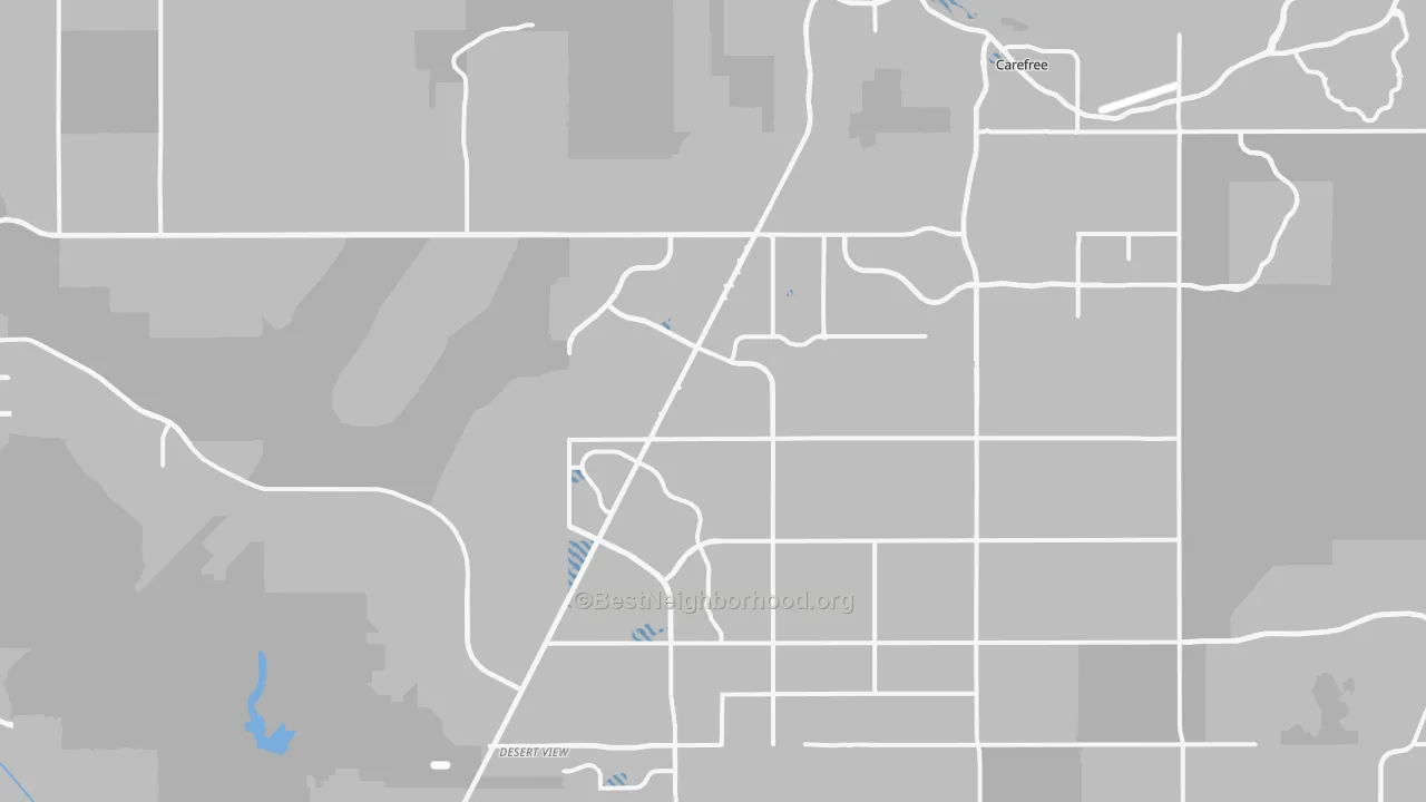 Transit Grade map of 85331, AZ
