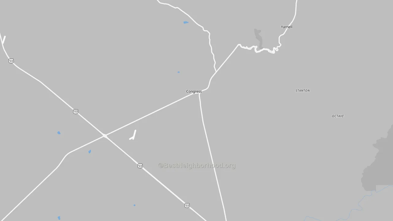 Transit Grade map of 85332, AZ