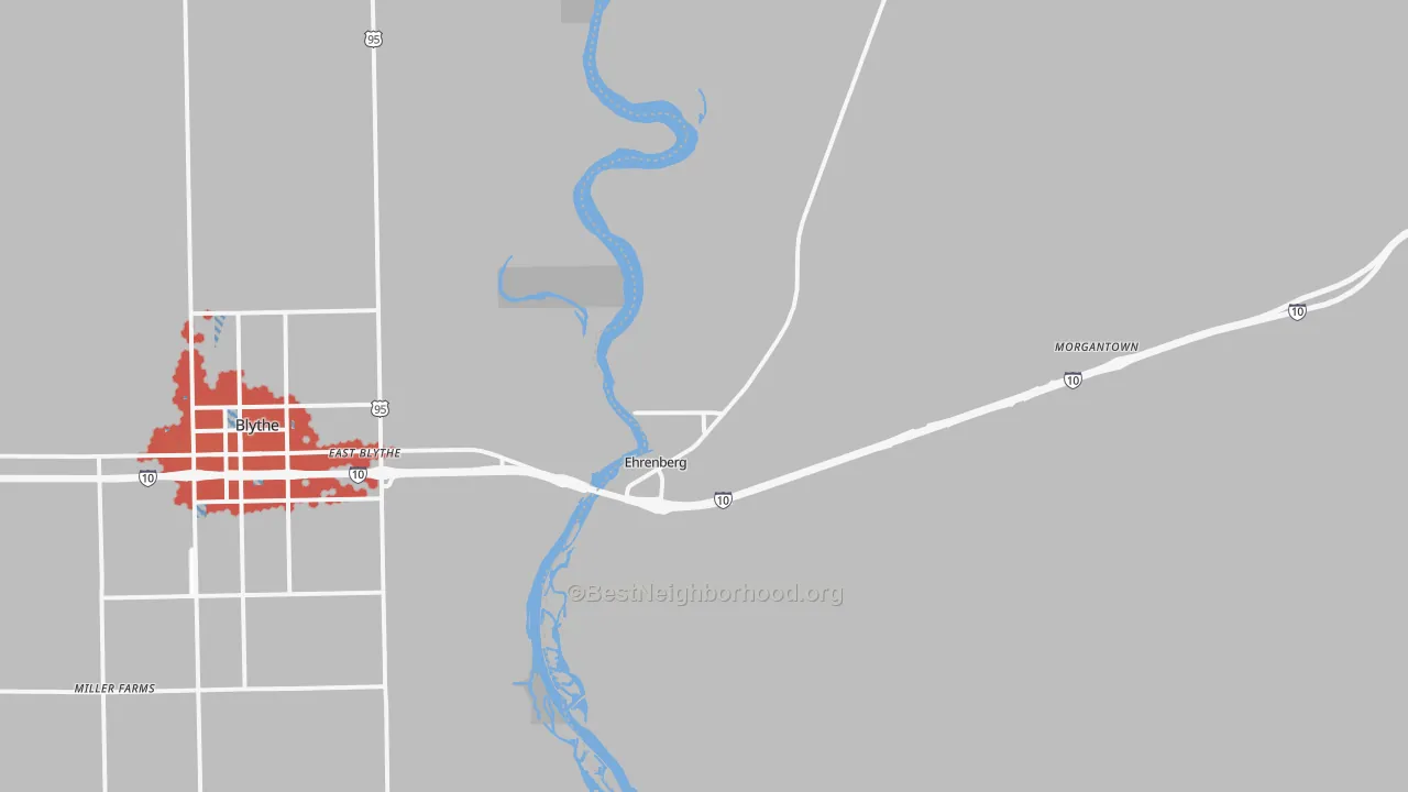 Transit Grade map of 85334, AZ