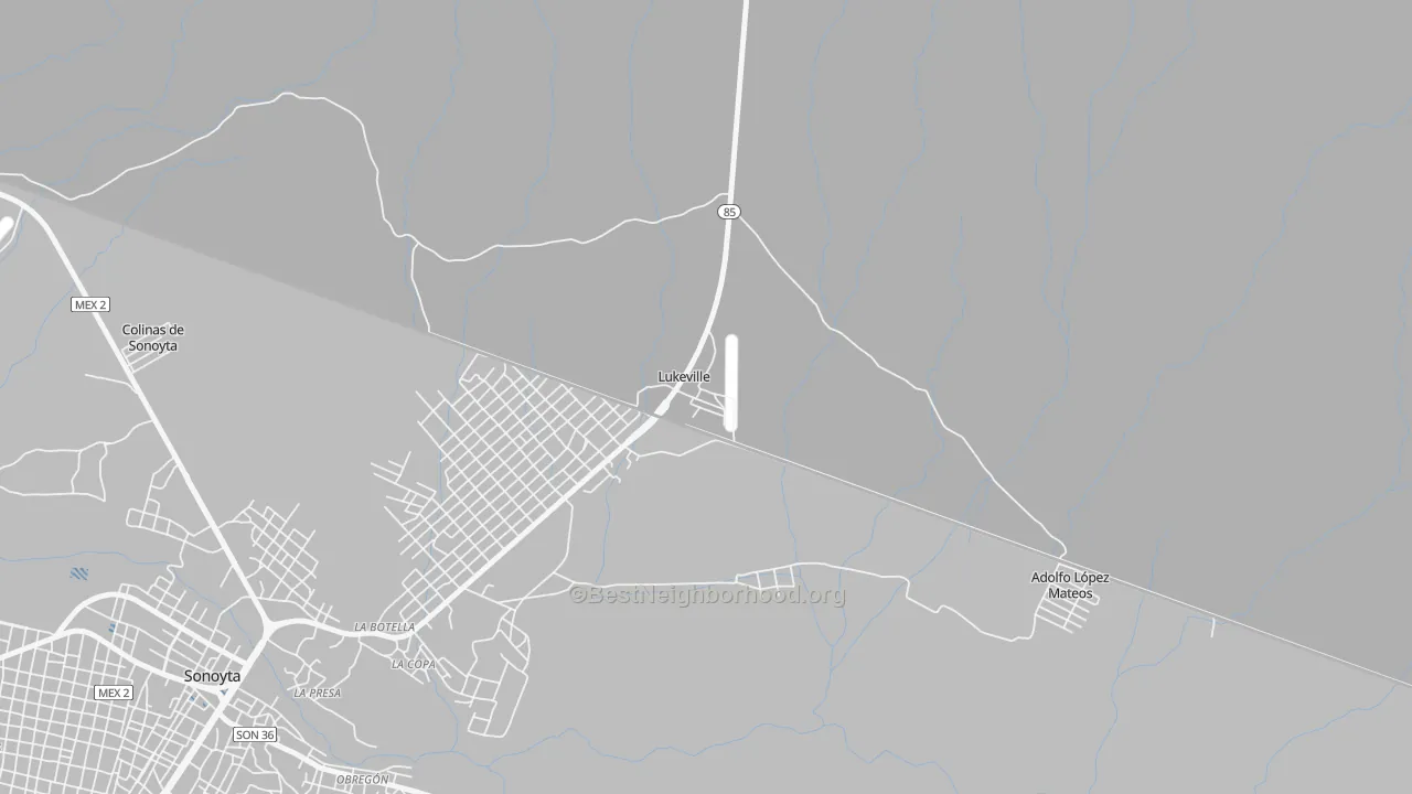Transit Grade map of 85341, AZ