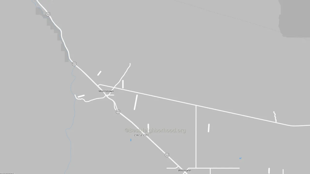 Transit Grade map of 85342, AZ