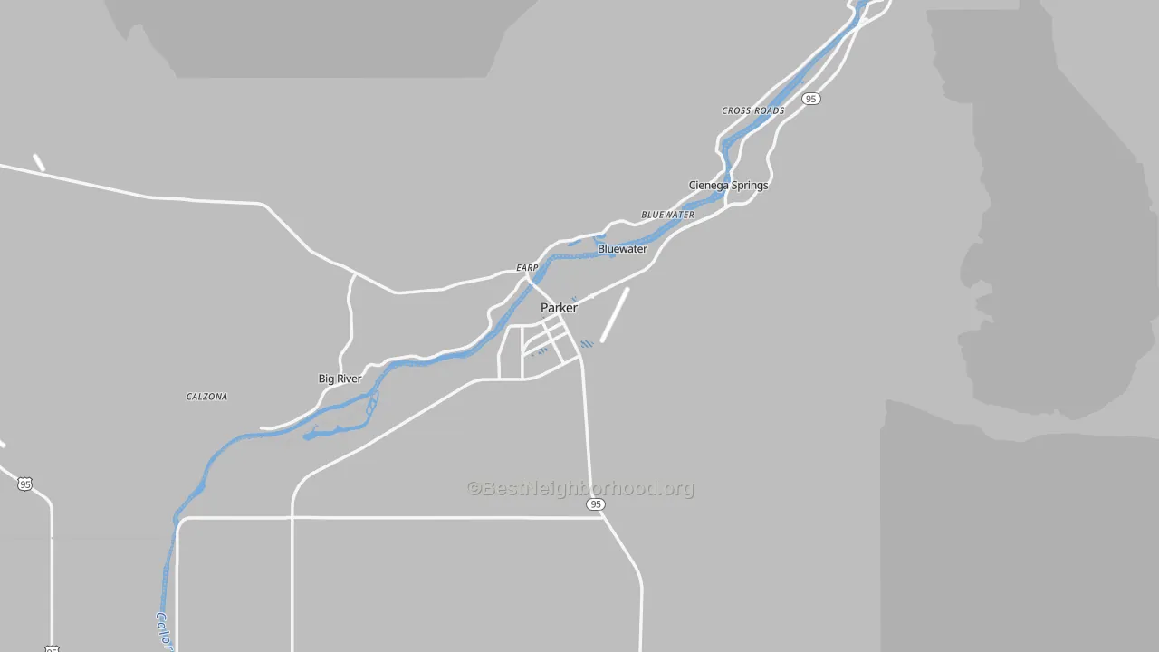 Transit Grade map of 85344, AZ