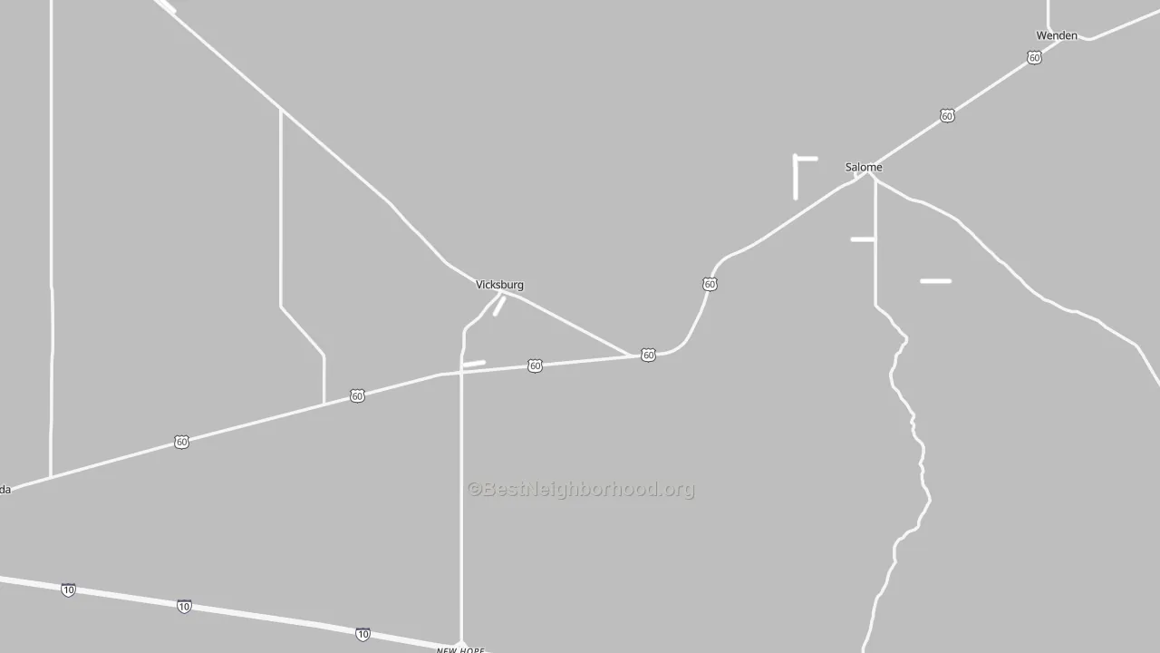 Transit Grade map of 85348, AZ