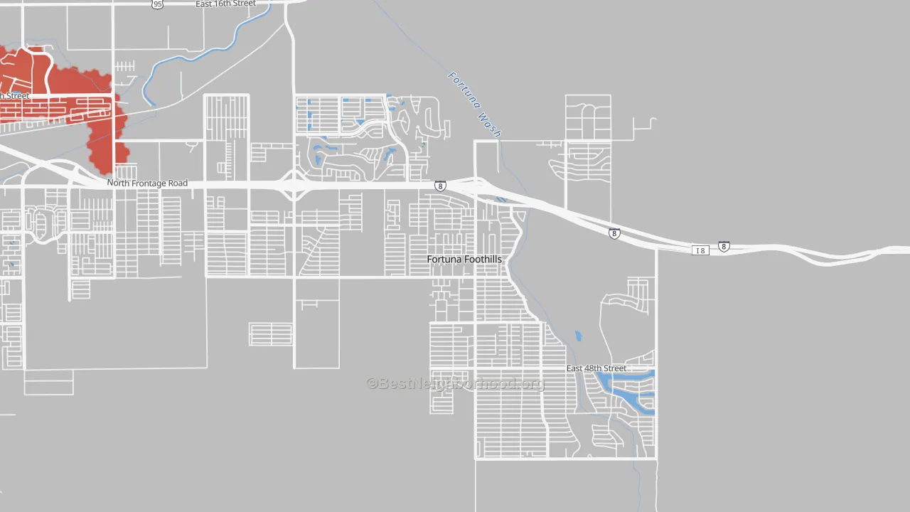 Transit Grade map of 85367, AZ